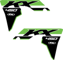 FACTORY EFFEX Graphic Kit - Tank/Shroud - '24 OEM - Kawasaki - KX 450 27-05134