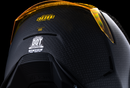 ICON Airframe Pro™ Helmet with Carbon Shell and 4Tress Yellow Finish – Small (Part 0101-16660)