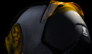 ICON Airframe Pro™ Helmet with Carbon Shell - 4Tress Yellow, Size XS (Part