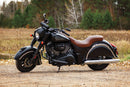 Kuryakyn Teardrop Mirrors Satin Black - Stylish and Functional Powersports Rearview Mirrors