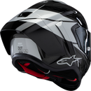 ALPINESTARS Supertech R10 Helmet - Element - Carbon/Silver/Black - Medium 8200324-1368-M
