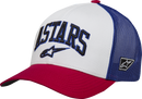 ALPINESTARS Dunker Hat - White/Red/Blue - One Size 1214-81717-2372-OS