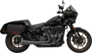 BASSANI XHAUST 2-into-1 Road Rage III Exhaust System - 49-State - Black 1S81RBE