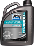BEL-RAY Thumper Synthetic Blend 4T Oil - 15W-50 - 4L 99530-B4LW