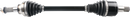 MOOSE OFFROAD Axle Kit - CV/Complete - Rear Left - Heavy-Duty - Kawasaki Mule 800/1000 KAW-6020HD