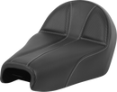 SADDLEMEN Dominator Seat - Black w/ Silver Stitching - XL '04-'22 807-03B-0042