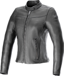 ALPINESTARS Stella Tory Leather Jacket - Black - Small 3113824-1100-S