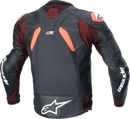 ALPINESTARS GP Plus R v4 Rideknit® Leather Jacket - Black/Red Fluo/White - US 44 / EU 54 3100324-1321-54