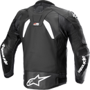 ALPINESTARS GP Plus R v4 Rideknit® Leather Jacket - Black/White - US 42 / EU 52 3100324-12-52