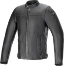 ALPINESTARS Blacktrack Leather Jacket - Black - XL 3103824-1100-XL