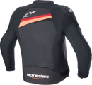 ALPINESTARS T-GP Plus R v4 Airflow Jacket - Black/Red Fluo - 4XL 3300624-1030-4X