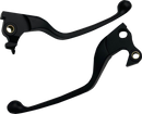 DRAG SPECIALTIES Narrow Lever Set - Black H07-0592NMB