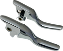 DRAG SPECIALTIES Short Lever Set - Chrome H07-0592S