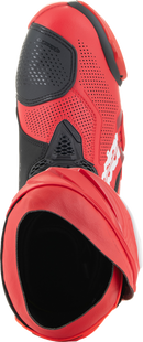 ALPINESTARS Supertech R Vented Boots - Red - US 12.5 / EU 48 2220121-3029-48