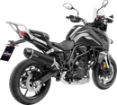 LEOVINCE LV One EVO Slip-On Muffler - Black - Stainless Steel 14446EBU