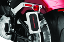 Kuryakyn Nova Side Mount License Plate Frame Gloss Chrome for Harley Davidson 2018-2019 Models
