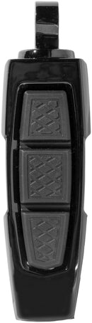 Kuryakyn Enygma Pegs with Adapter – Gloss Black for Motorcycle Customization