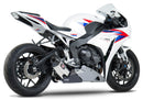 Yoshimura Exhaust Race R 77 Slip-On Stainless Steel with Carbon Fiber for Honda CBR1000RR (2012-2013)