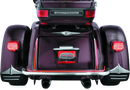 Kuryakyn Rear Light Bars for Trikes Chrome Part 6976 for Harley-Davidson FLHTCUTG and FLHXXX Models