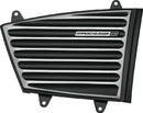 Kuryakyn Classic Faceplate for Hypercharger ES Black & Chrome – Interchangeable Retro Design