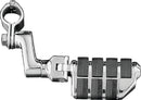Kuryakyn Dually ISO Offset Highway Pegs with 1-1/4 inch Clamp Chrome – Comfortable and Durable Powersports Accessory
