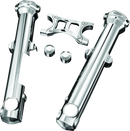 Kuryakyn Fork Skins for 2004 and Up Harley Davidson XL Models – Chrome Finish, Part 7202