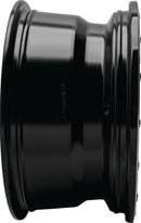 QuadBoss Wagon 14x7 4+3 4/156 Black Machined Wheel - Lightweight Aluminum Performance Rim