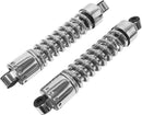 13.5"Shock W/Short Cover Chrome Fl 58 72 Xl 54 74