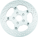 Bikers Choice 619979 11.5 Inch Polished Front Stainless Brake Rotor for Harley Davidson Big Twins
