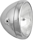 7" Headlight Side Mount 60/55w Chrome