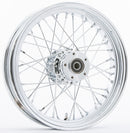 Rr 40 Spk Chrome 18x3.5 Bt/Xl Hub 1" Axl 00 Ltr