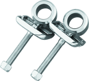 Bikers Choice Chrome Axle Adjusters for Harley Davidson 1973-1999 – Precise Rear Wheel Alignment