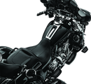 Kuryakyn Premium Passenger Board Inserts for Harley-Davidson Touring Models (1986 and Up) - Black
