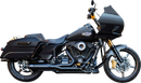 S&S CYCLE 2-into-1 Qualifier Exhaust System - 50-State - Black 550-1110