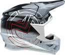 MOOSE OFFROAD F.I. 2.0 Helmet - Deceit - MIPS® - Black/White/Red - XS 0110-7989