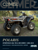 CLYMER Manual - Polaris - 600 / 700 / 800 Sportsman '02-'10 CM366