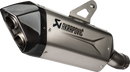 AKRAPOVIC Slip-On Line Muffler - Titanium - Silver - BMW R 1300 GS S-B13SO4-HJGT