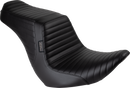 LE PERA Tailwhip Up Front Seat - Pleated - Black - FLSB/FXLR '18-'24 LYRU-580PT