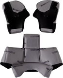 ICON Domain™ Liner and Cheek Pads for 3XL Helmets - Gray - Part Number 0134-3146