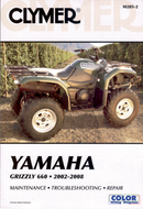 CLYMER Manual - Yamaha - Grizzly 660 '02-'08 CM2852