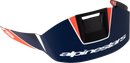 ALPINESTARS Supertech R10 Spoiler - Standard - Team - Matte Black/Carbon Red Fluo/Blue 8953324-1383