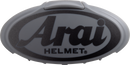ARAI HELMETS 3D Arai Logo Duct - Metal Silver/Gray 102111