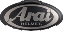 ARAI HELMETS 3D Arai Logo Duct - Black/Light Gray 102103