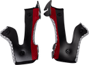 MOOSE OFFROAD Youth F.I. Cheek Pads - Vaporwave - Gray - Large 0134-3627