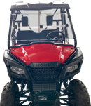 MOOSE OFFROAD Full Folding Windshield - Deluxe - Pioneer V000264-12200M