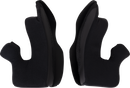 MOOSE OFFROAD Air Intake Cheek Pads - Black - Medium 0134-3197