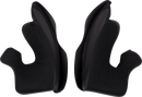 MOOSE OFFROAD Air Intake Cheek Pads - Black - XS 0134-3195