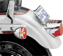 Kuryakyn Tail Lamp Visor with Slots Chrome - Part 8130