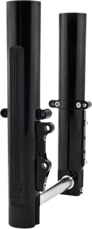 PERFORMANCE MACHINE (PM) Black Lower Fork Leg Kit for Harley-Davidson FL Models 2014-2020, Part Number 0208-2097-B