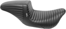 LE PERA Kickflip Seat - Pleated - Black - FL '08-'23 LK-597PT